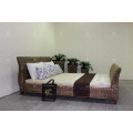 Newest Design water hyacinth Bedroom Double size for Indoor Furniture